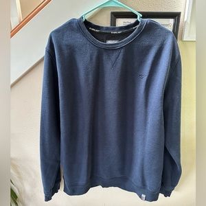 Everlast Crewneck Navy Blue Sweatshirt in Large
